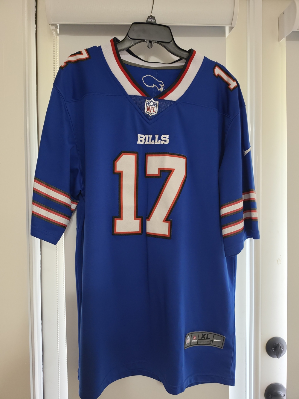 NFL Buffalo Bills #17 Blue Men’s Football Jersey XL